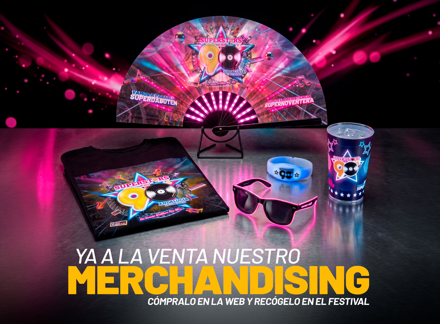 Merchandising SuperStars of the 90's